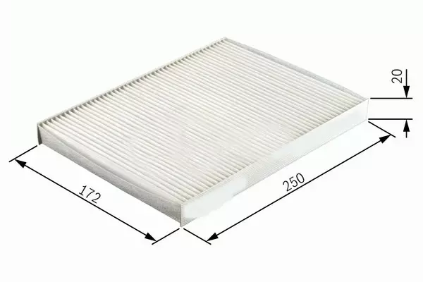 POLEN FİLTRESİ HYUNDAI İ30 2008 KIA CEE D CU2631 971331H000 - Image 1