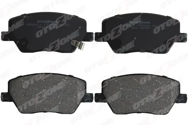 ON BALATA FIAT EGEA 2016 1.0 1.3 MTJ 1.4 1.6 1.6D K:19 MM G:133 MM Y:58.5 MM KÜÇÜK TİP 77367910 77367628 - Image 1