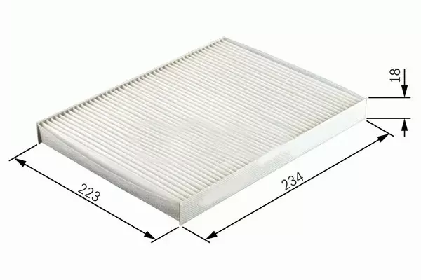 POLEN FİLTRESİ MEGANE SCENIC 1.4-1.6-1.9-2.0 1997-1999 7700428820 - Image 1