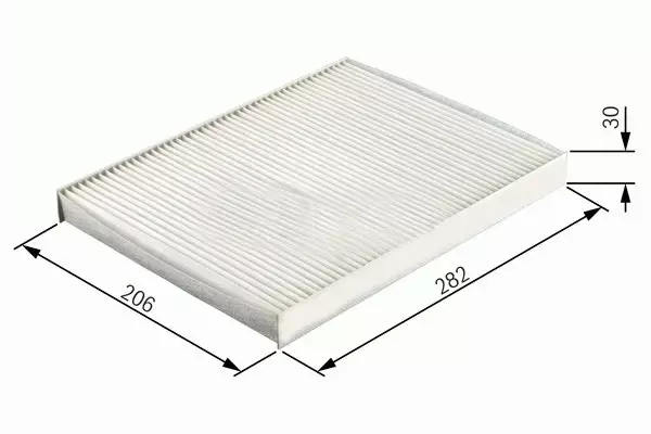 POLEN FİLTRESİ POLO3-POLO CLASSIC-GOLF3-GOLF4-BORA-A3-TOLEDO 1997-2004 -PASSAT 2001-2005 1H0819644 1H0819644A 1H0819644B - Image 1