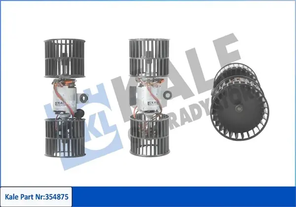 KALORİFER MOTORU SKODA FELICIA 1.3 95<1998 VOLKSWAGEN CADDY 2 1.6 96<00 125 120W 2000 RPM 097916018D 6U0819021 - Image 1