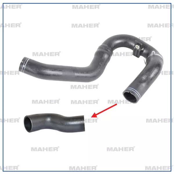 HORTUM TURBO (BÜYÜK PLASTİK PARÇA HARİÇ) DOBLO 2009 1.3 MULTIJET Y.M 51810956 - Image 1