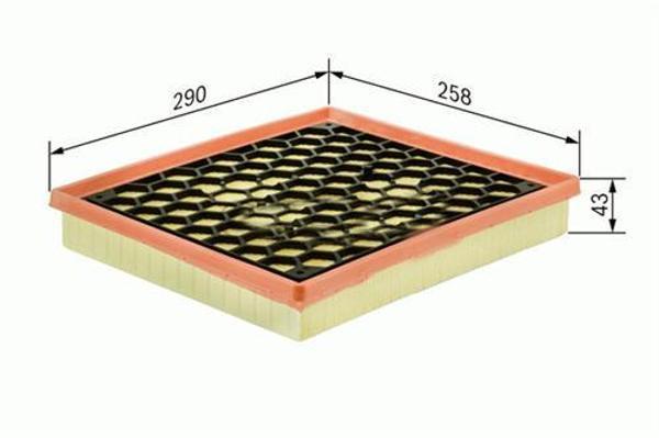 HAVA FILTRESI INSIGNIA A 1.6 1.8 A16XER B16XER A18XER B18XER 2009-2017 MALIBU 2.0-2.4 SAAB 9-5 2.0 95519048 834896 834647 55560894 - Image 1