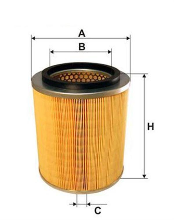 HAVA FİLTRESİ KIA BONGO K2500 2.5L D4BH TCI 1998-2003 / PREGIO K2700 2.7L J2 KAMYONET 2001-2004 0K60A23603A K60A23603 OK60A23603 - Image 1