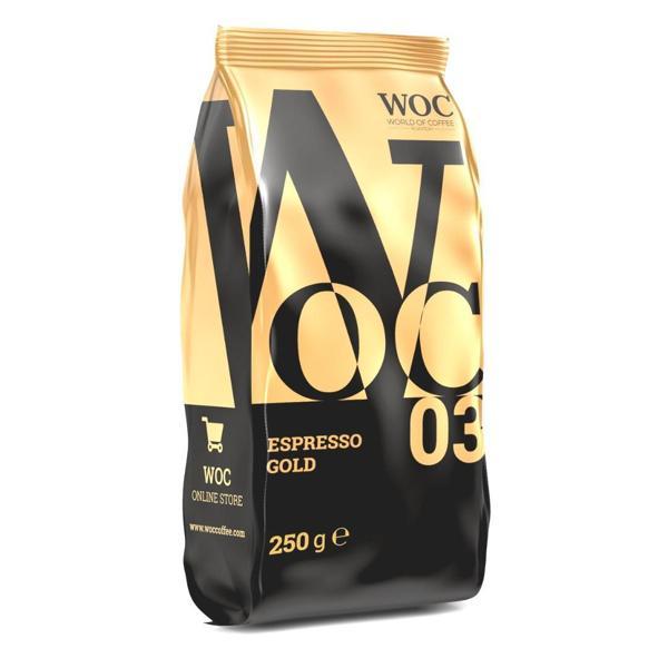 WOC Coffee Espresso Gold 250gr. - Image 1