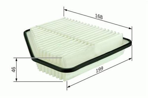 HAVA FİLTRESİ HONDA CIVIC 8 HB FN-FK 1.4 2010-2008  100PS X 17220RSJE00 - Image 1