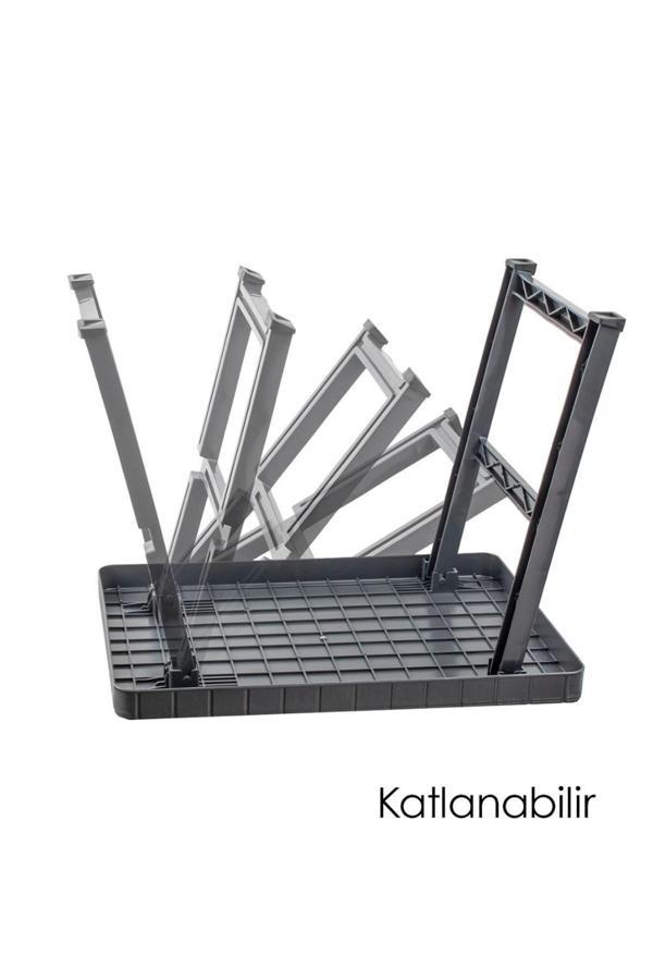 Veliday Portatif Katlanabilir Kamp Piknik Balkon Masası - Küçük Plastik Katlanır Sehpa - Image 1
