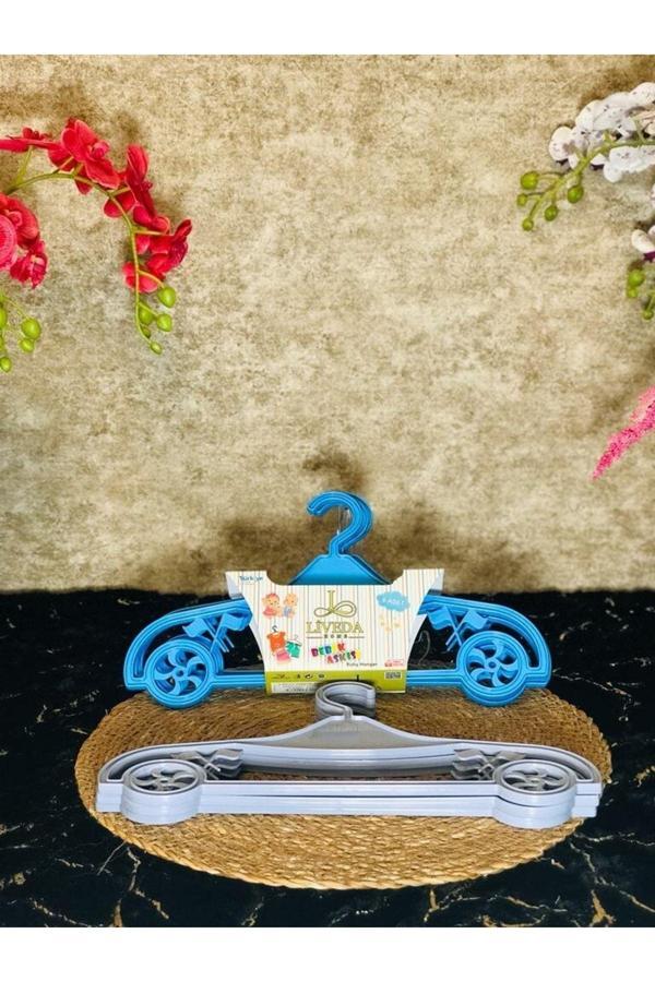 Liveda Erkek Çocuk Elbise Askısı 6 Lı Araba Figürlü - Image 1