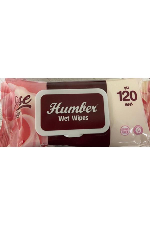 Merzi Humber Rose Gül Islak Havlu 120'Li 18 Paket - Image 1
