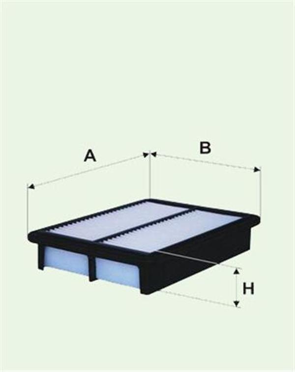 HAVA FİLTRESİ HYUNDAI H1 PANELVAN MİN. 2008 X 281134H000 - Image 1