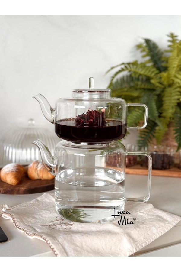 Mutfaksultani Glazea Keyfidem Cam Çaydanlık - Image 1