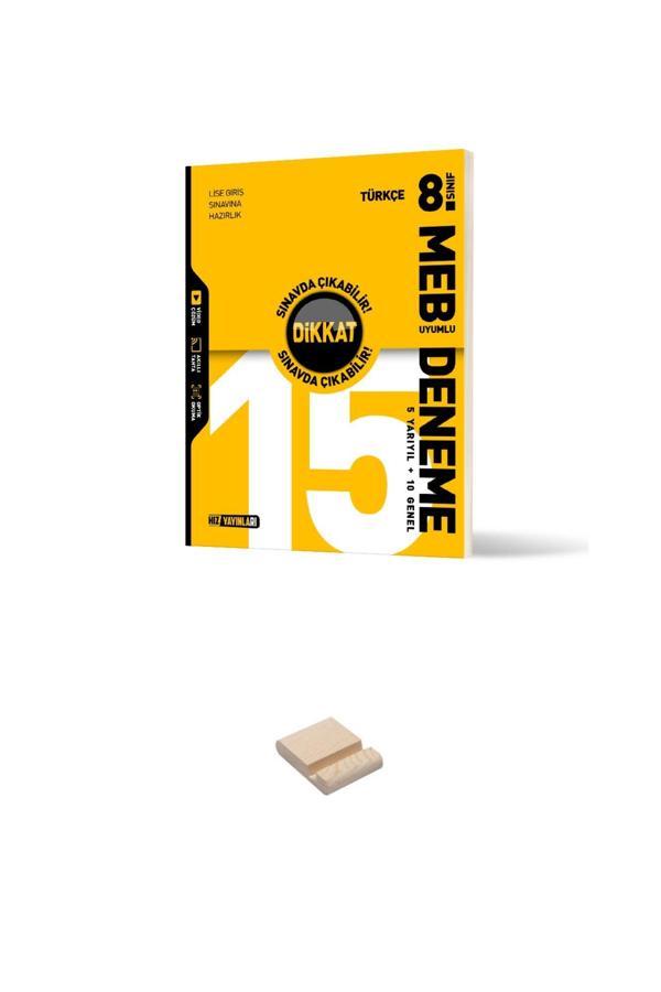Hız LGS 8. Sınıf Türkçe MEB Uyumlu Deneme Sınavı + Telefon Standı - Hız Yayınları - Image 1