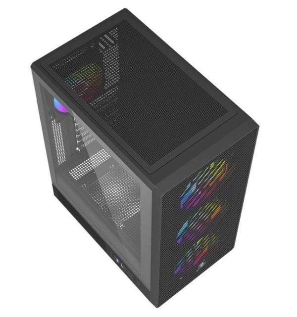 POWER BOOST PB-A700B 750W 80+ Bronze Siyah Mesh Panel Mid Tower ATX Kasa - Image 1