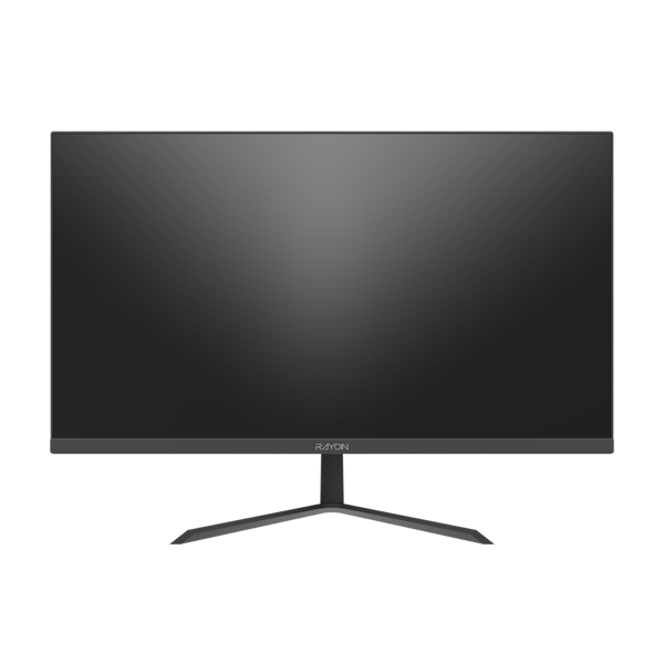 RAYDIN ALISA, 24", 2ms, 75Hz, Full HD, D-Sub, HDMI, Frameless, VA LED Monitör (Siyah) - Image 1