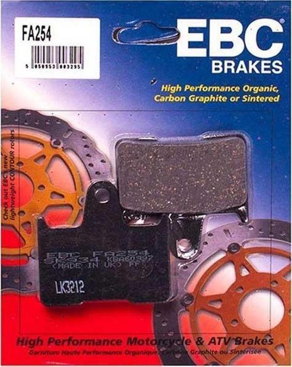 2004-2005 Suzuki Gsx-R 750 Arka Fren Balatası Ebc Fa254 B - Image 1