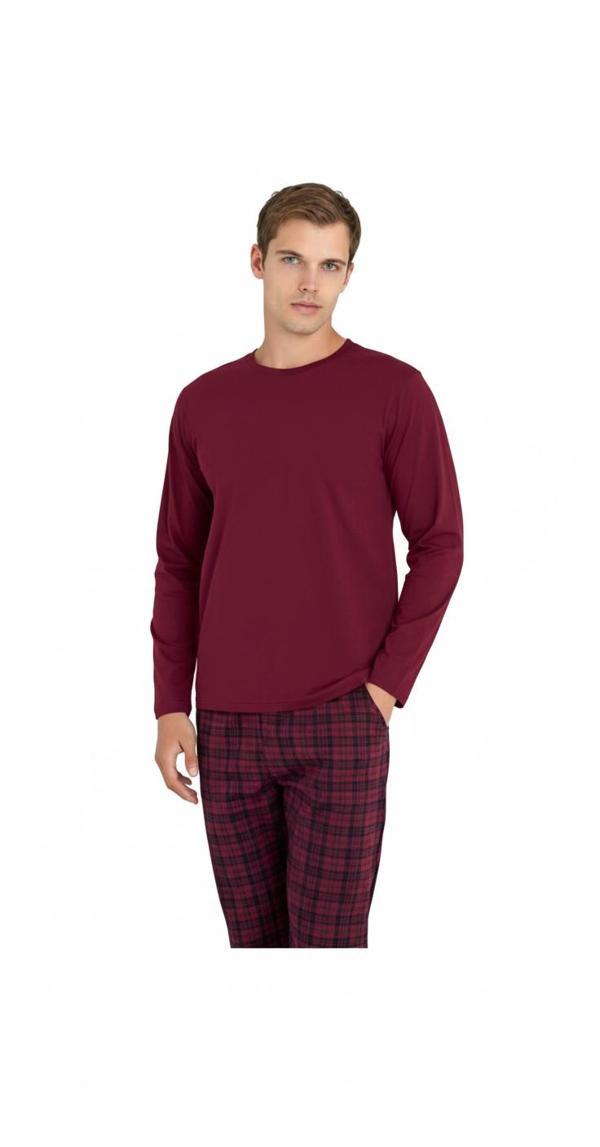 9273-kly 0 yaka pijama takımı - Image 1