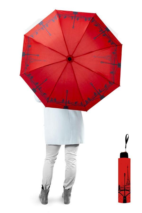 Marlux Eyfel Kulesi Paris Yarasa Model 8 Telli Rüzgara Dayanıklı Manuel Şemsiye 372R01 - Image 1
