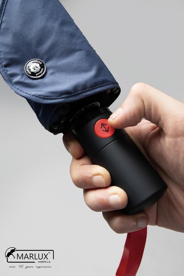 Marlux 8 Telli Tam Otomatik Rüzgara Dayanıklı Yapı Kılıflı Şemsiye Lacivert MPR2001 - Image 1