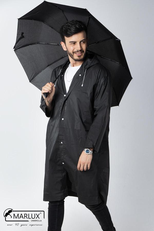 Marlux Siyah Otomatik Erkek Şemsiye M21MAR112MR002 - Image 1