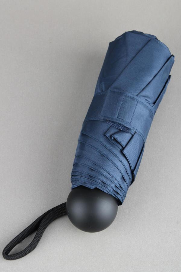 Marlux Mini Süper Çantalı Fermuarlı Kılıflı Rüzgar Koruma 8 Fiber Telli Şemsiye Lacivert 214ML Kapsül Şemsiye - Image 1