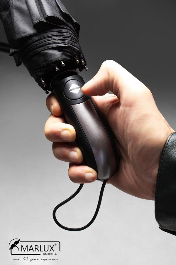 Marlux Siyah Tam Otomatik 10 Tel Erkek Lüks Şemsiye M21MAR705R001 - Image 1