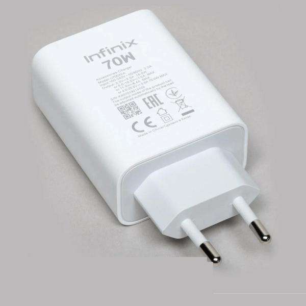 Infinix 70W Şarj Başlık Kablo Hariçtir - Image 1