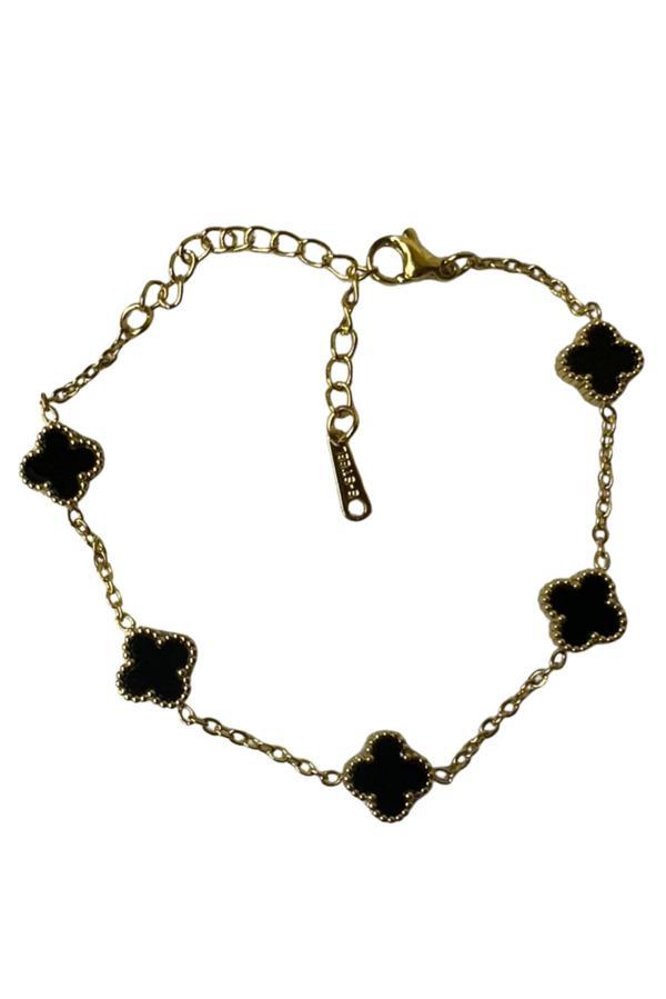 Uretti - Melik 9215 Mini Boy Yonca Model Çelik Bileklik - Image 1