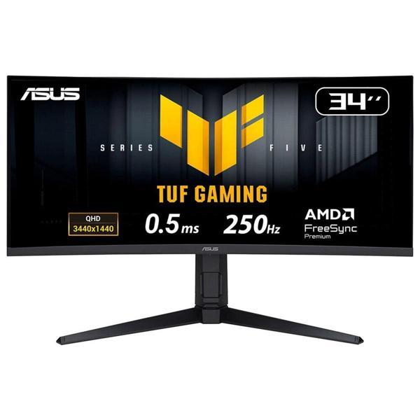 ASUS TUF Gaming VG34WQML5A 34 inç 250Hz 0.5ms WQHD Adaptive Sync VA Kavisli Gaming Monitör - Image 1