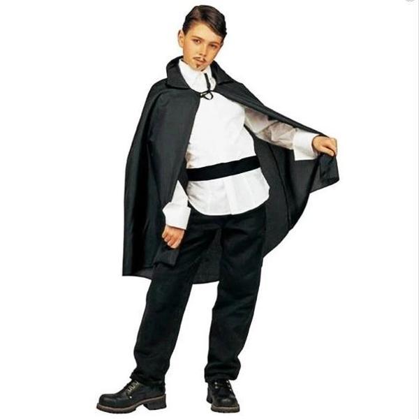 Parti Aksesuar Siyah Yakalı Pelerin Çocuk Boy 90 cm - Image 1