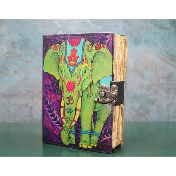 Fil Tasarımı Deri Defter - Image 1