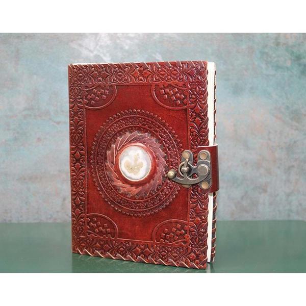 Taşlı Deri Defter - Image 1