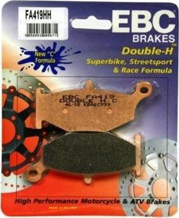 2007-2008 Suzuki Gsx-R 1000 Arka Fren Balatası Ebc Fa419Hh Sinter - Image 1