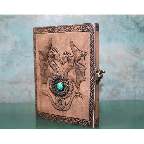 Taşlı Deri Defter - Image 1