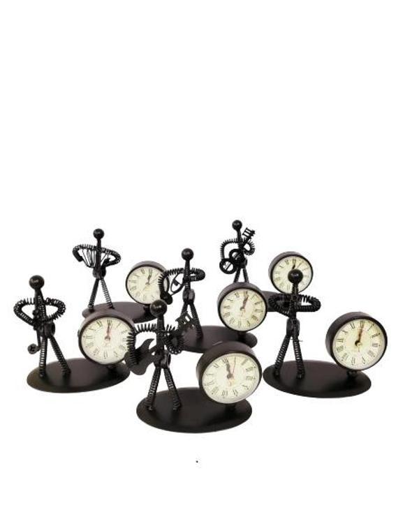 Metal Adam Masaüstü Saat - Image 1