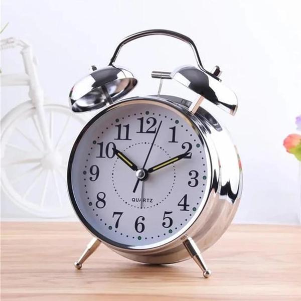 Metal Alarmlı Saat - Image 1