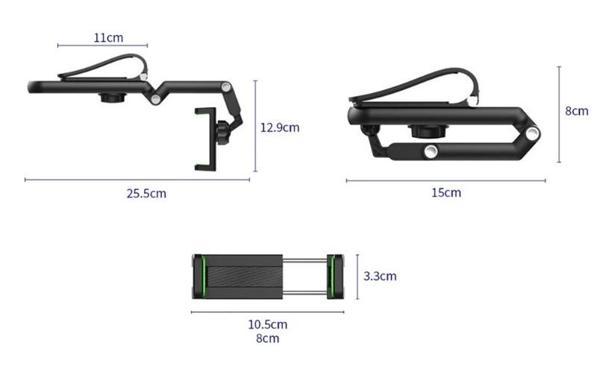 1080° Dönebilen Çok Fonksiyonlu Telefon Tutucu - Image 1