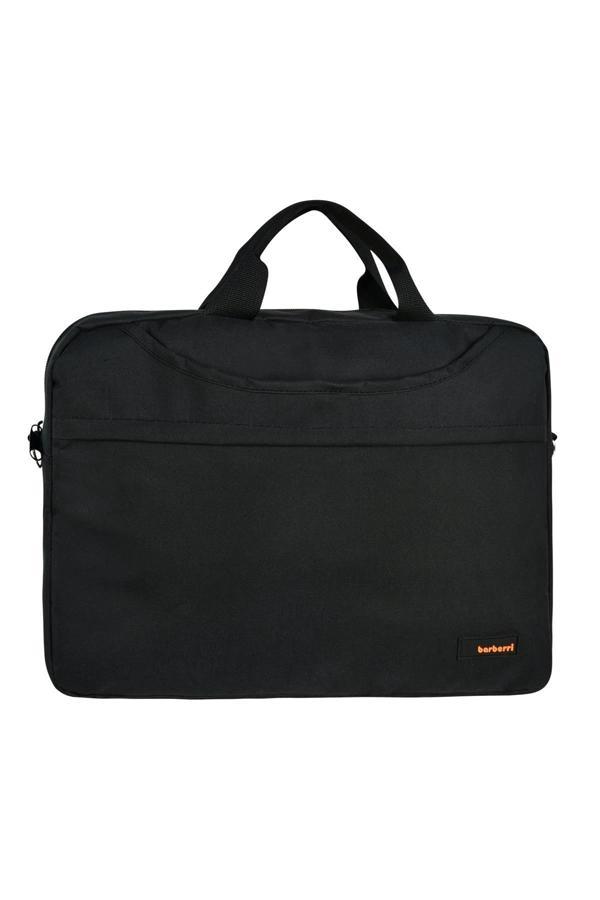 15.4 İnç Lüks Laptop Dizüstü Bilgisayar Çantası Siyah - Image 1