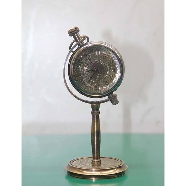 Pirinç Masa Üstü Saat - Image 1