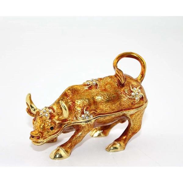 Taşlı Tekli Boğa Biblo - Image 1