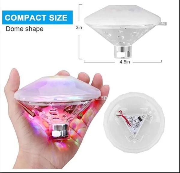 Sıcak LED sualtı gece lambası banyo yüzme havuz ışığı - Image 1