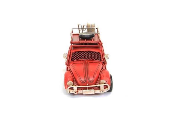 Dekoratif Metal Araba Çerçeveli ve Kumbaralı Hediyelik - Image 1