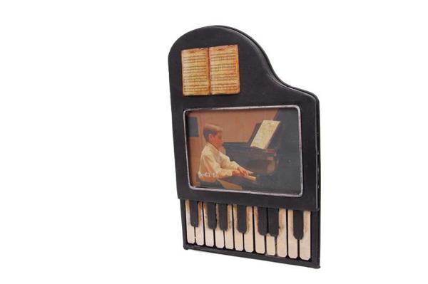 Dekoratif Metal Çerçeve Piyano Temalı - Image 1