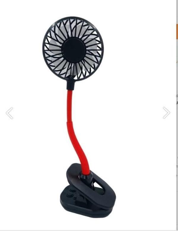 Portatif Işıklı Mini Klipsli Fan - Image 1