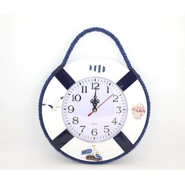 Ahşap Marin Duvara Asmalı Saat - Image 1