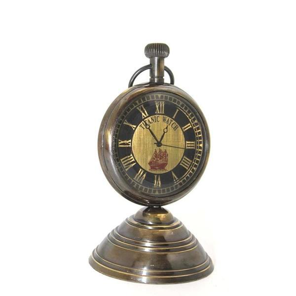 Masa Üstü Pirinç Saat - Image 1