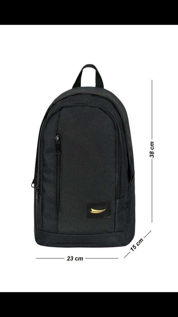 Modern Tasarım Mini Spor Sırt Çantası Suluk Gözlü Sıyah - Image 1