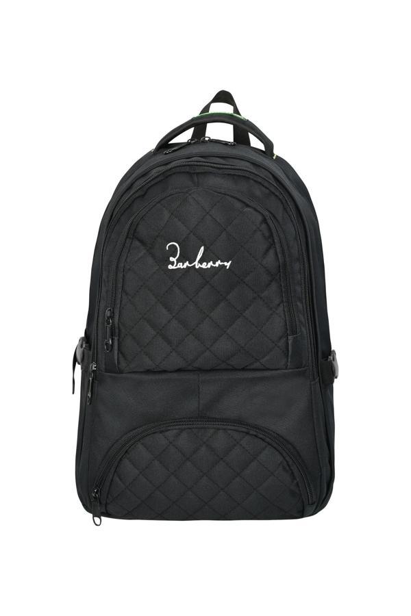 Çok Amaçlı Laptop Dizüstü Bilgisayar Bölmeli Sırt Çanta Siyah - Image 1