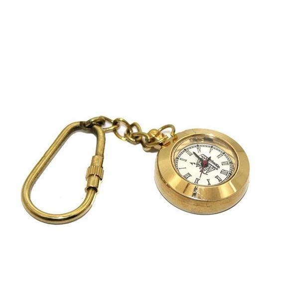 Pirinç Saat Anahtarlık - Image 1