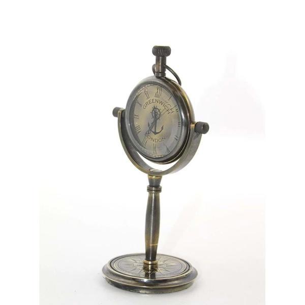 Masa Üstü Pirinç Saat - Image 1