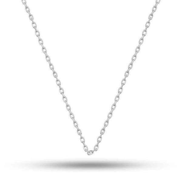 Gümüş 0.30 Mikron 45 Cm Forse Kadın Zincir - Image 1